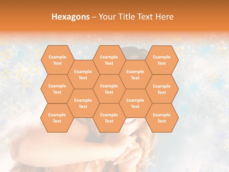 Federn Xmas Gott PowerPoint Template