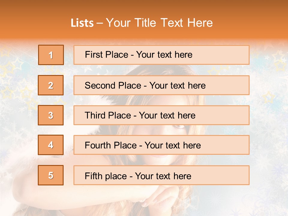 Federn Xmas Gott PowerPoint Template