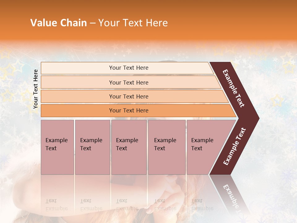 Federn Xmas Gott PowerPoint Template