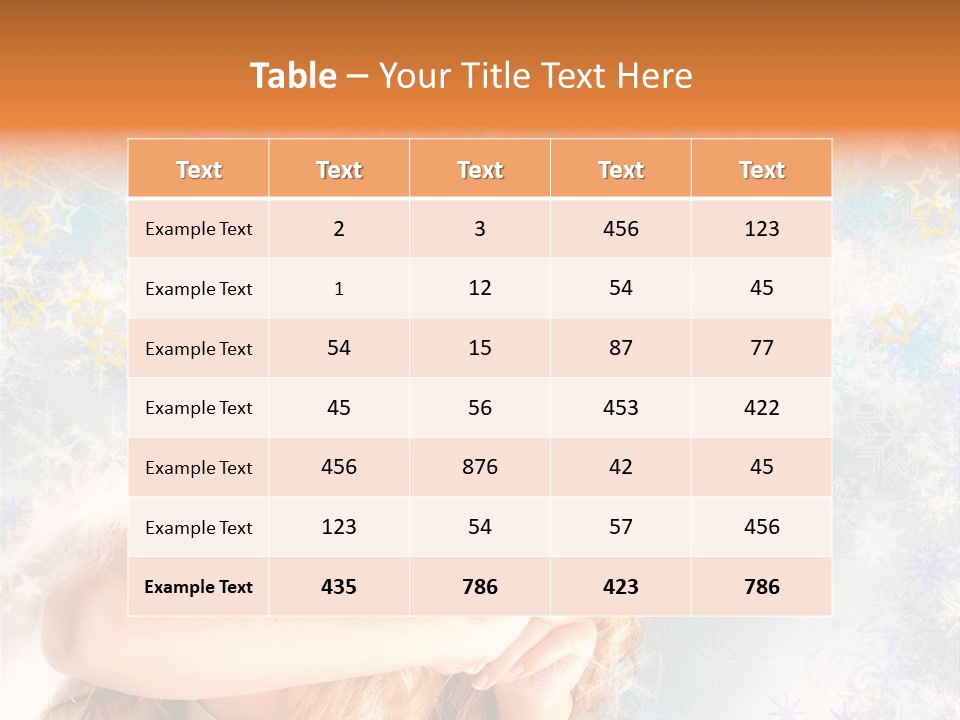 Federn Xmas Gott PowerPoint Template