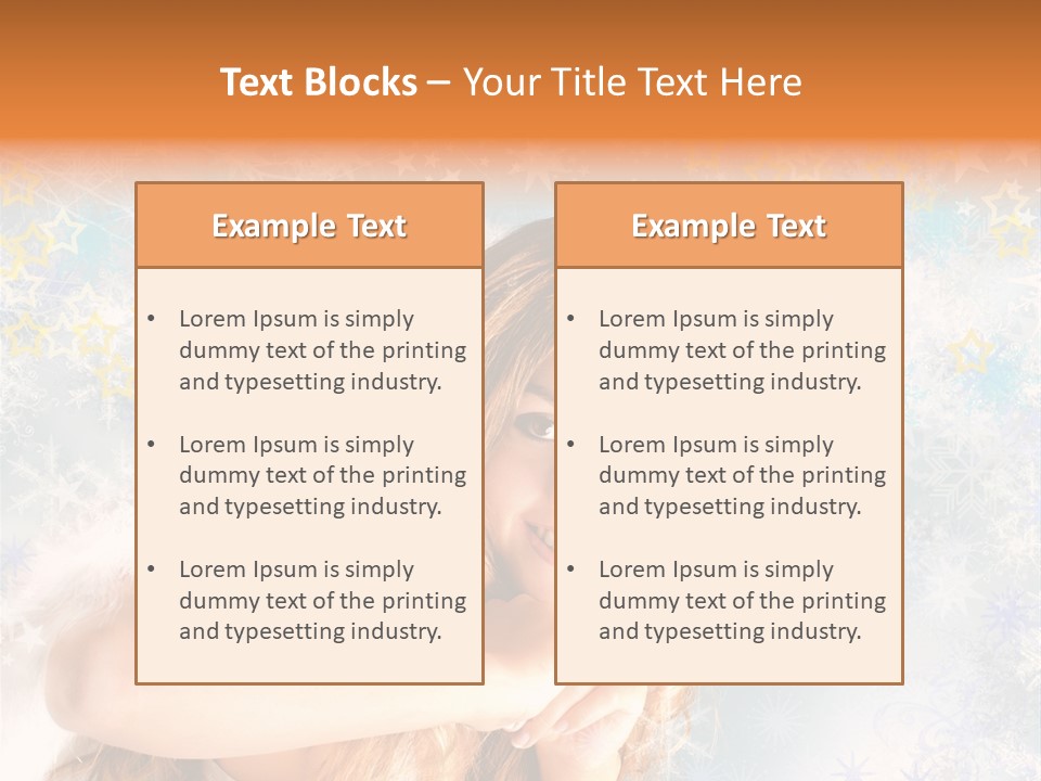 Federn Xmas Gott PowerPoint Template