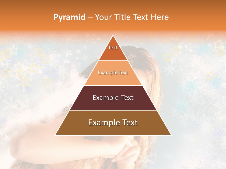 Federn Xmas Gott PowerPoint Template