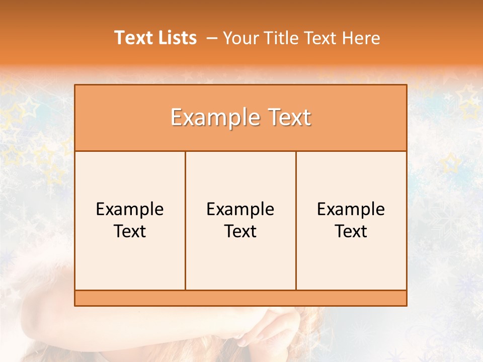 Federn Xmas Gott PowerPoint Template