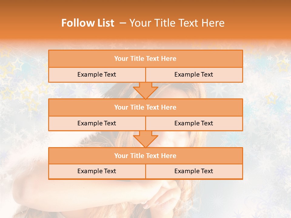 Federn Xmas Gott PowerPoint Template