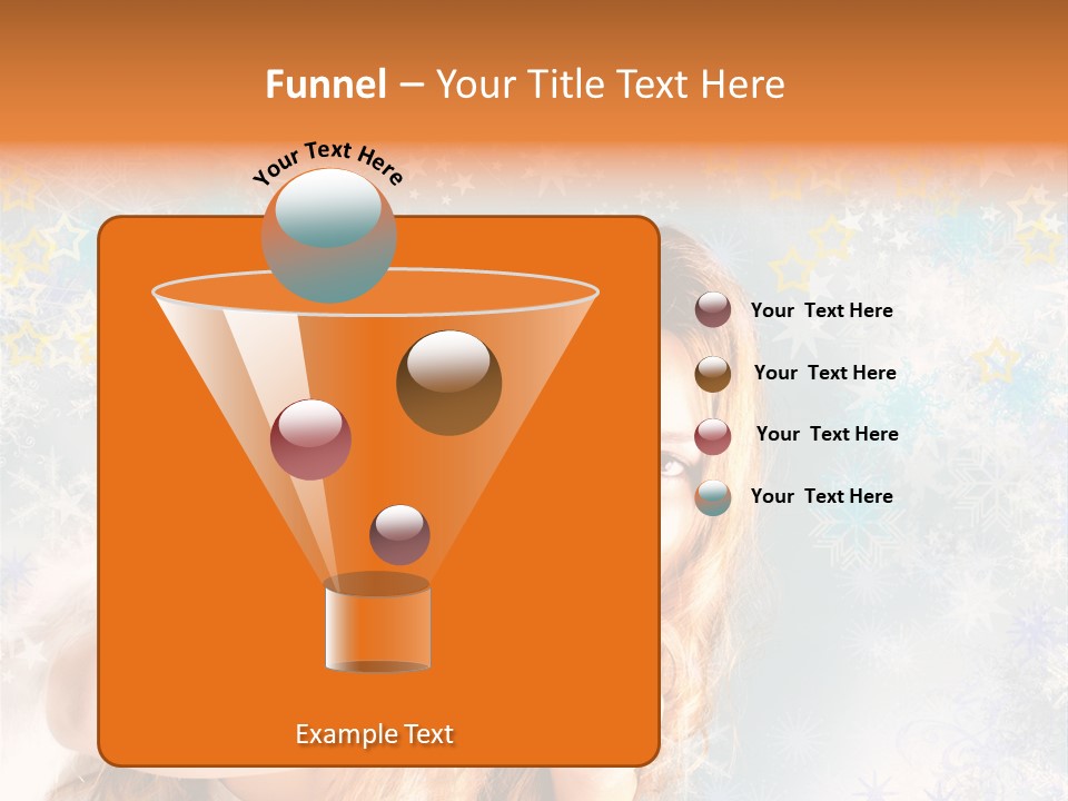 Federn Xmas Gott PowerPoint Template