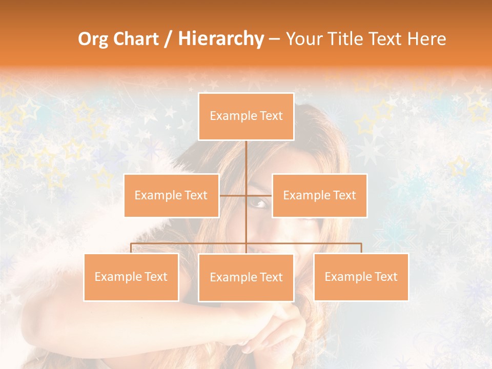 Federn Xmas Gott PowerPoint Template