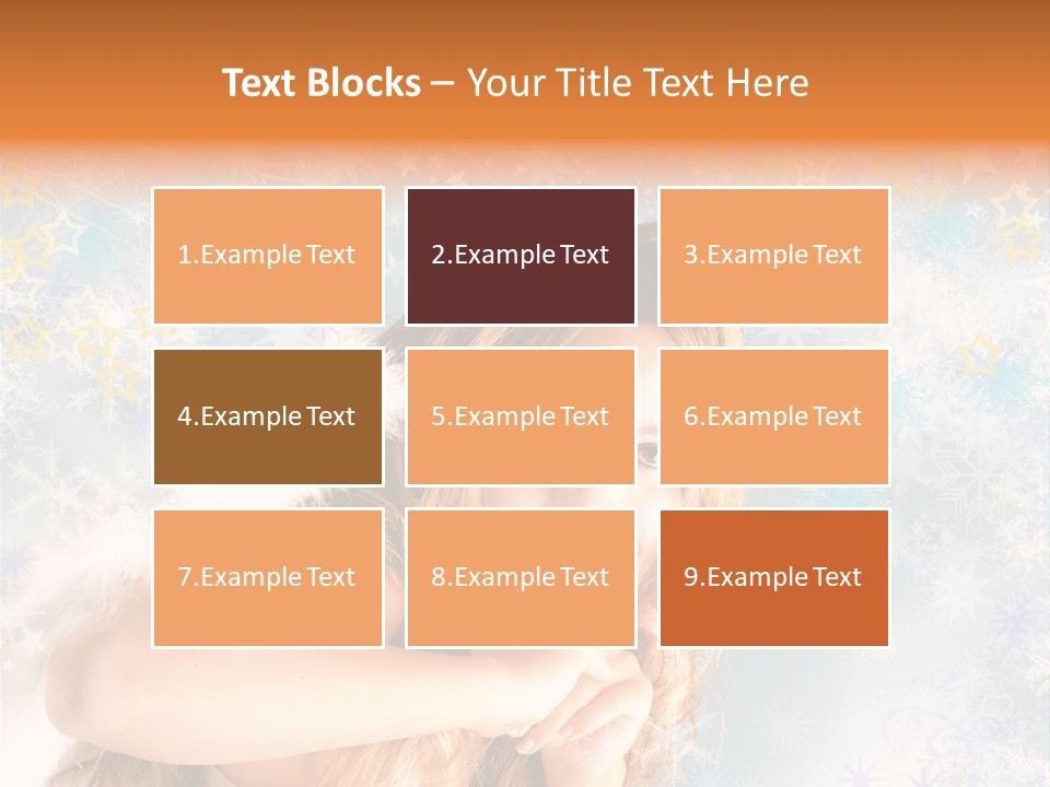 Federn Xmas Gott PowerPoint Template