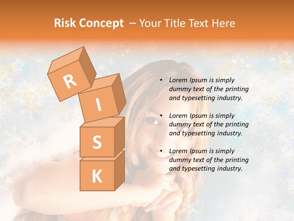 Federn Xmas Gott PowerPoint Template