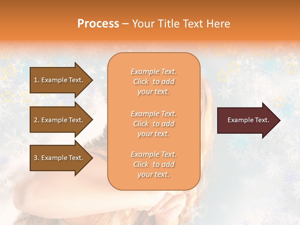 Federn Xmas Gott PowerPoint Template