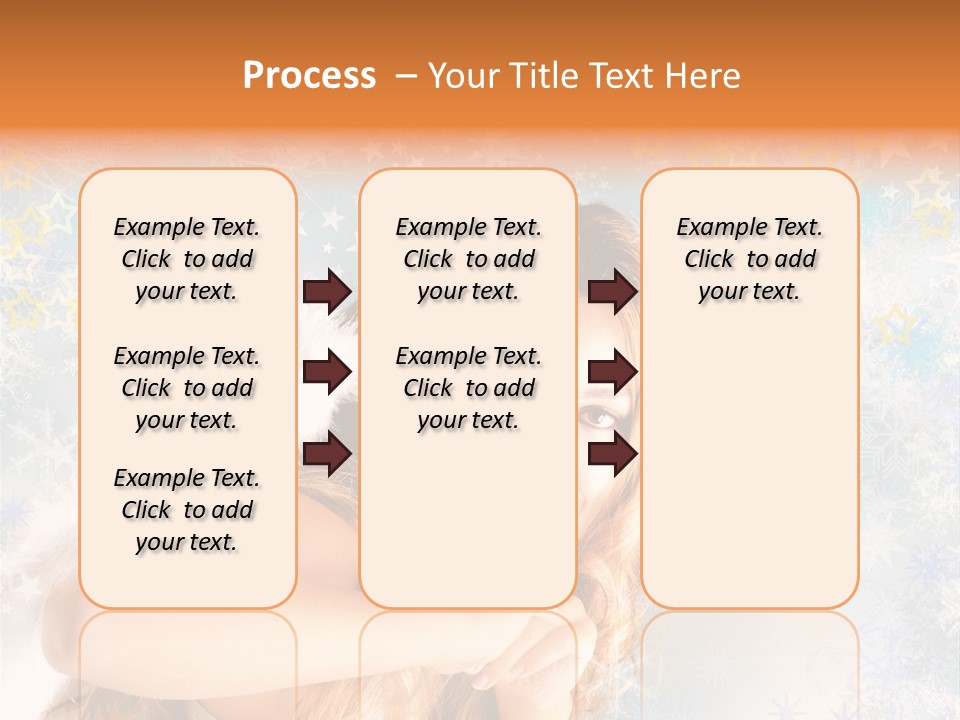 Federn Xmas Gott PowerPoint Template