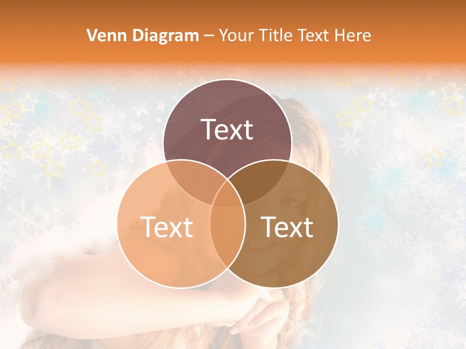 Federn Xmas Gott PowerPoint Template