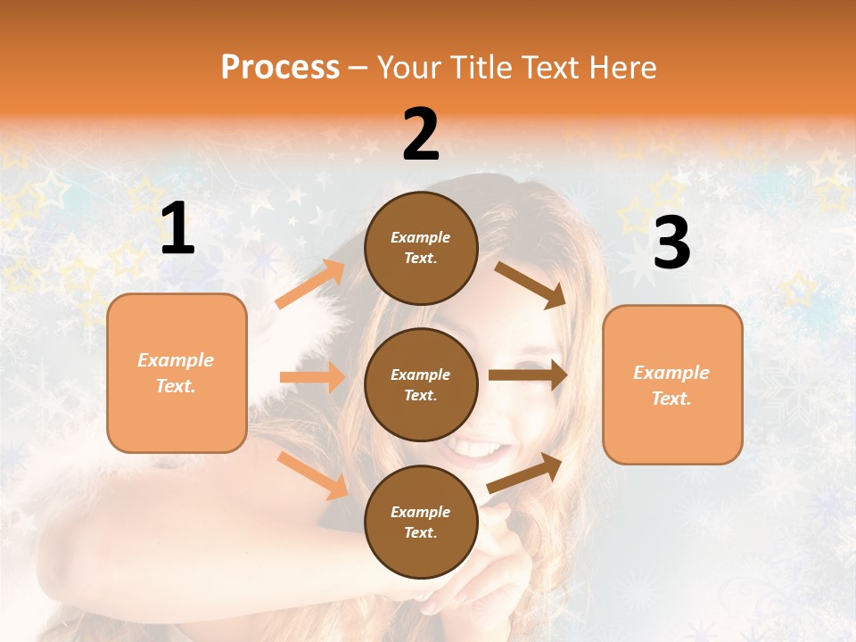 Federn Xmas Gott PowerPoint Template