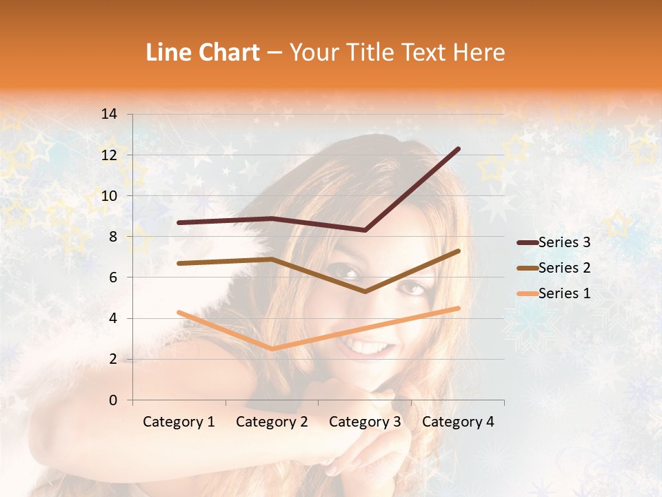Federn Xmas Gott PowerPoint Template