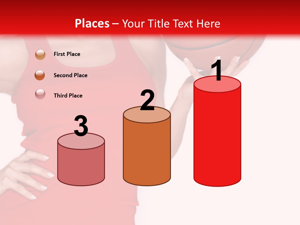 Cheerful Girl Female PowerPoint Template