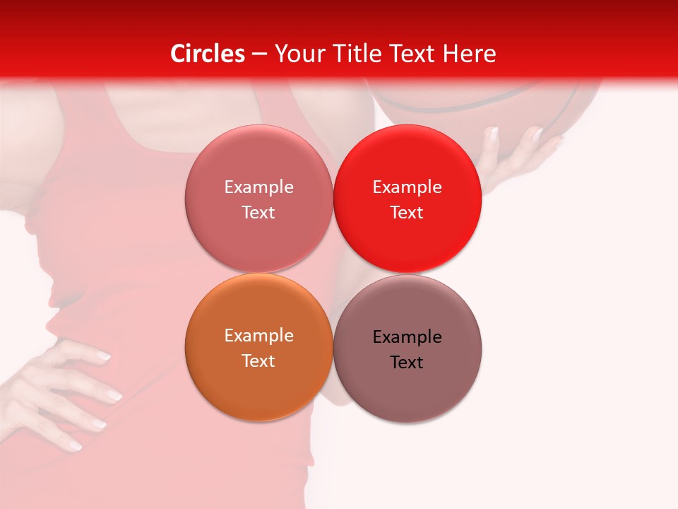 Cheerful Girl Female PowerPoint Template