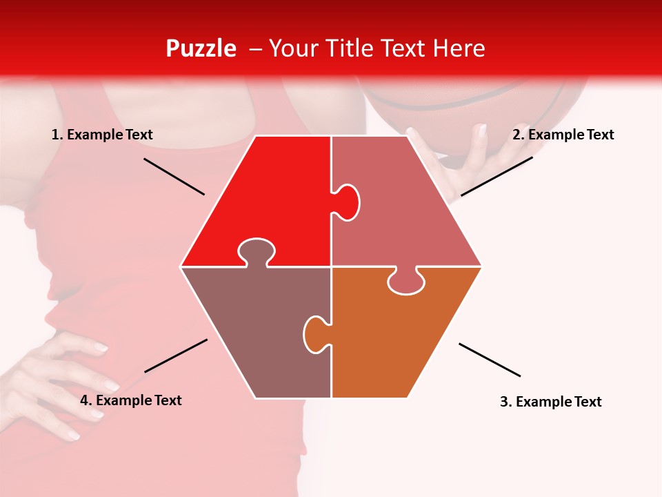 Cheerful Girl Female PowerPoint Template