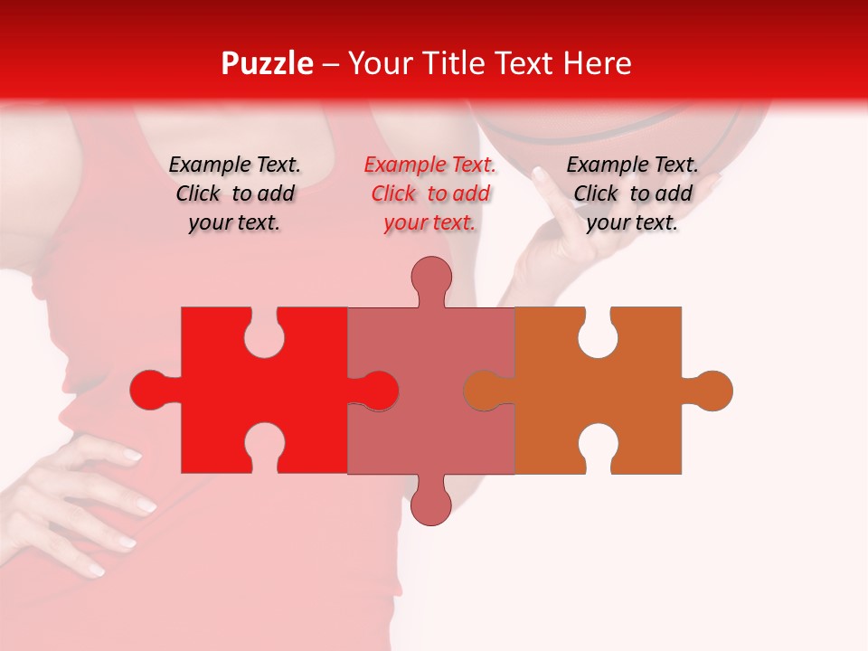 Cheerful Girl Female PowerPoint Template