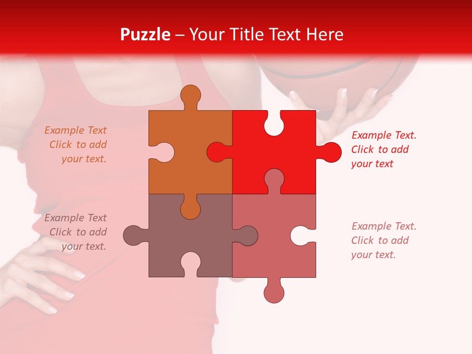 Cheerful Girl Female PowerPoint Template