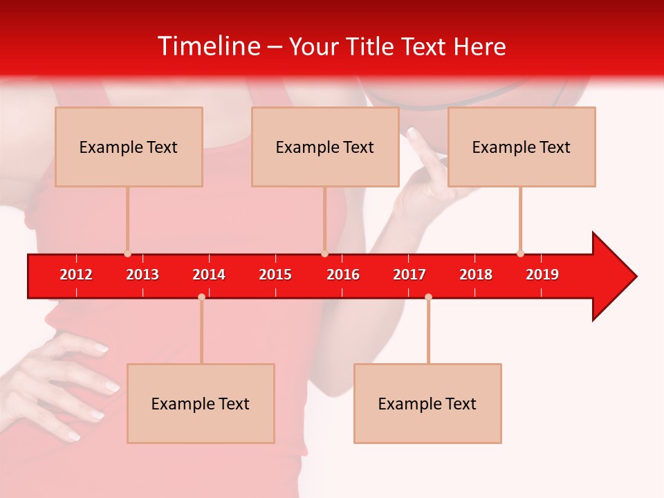 Cheerful Girl Female PowerPoint Template