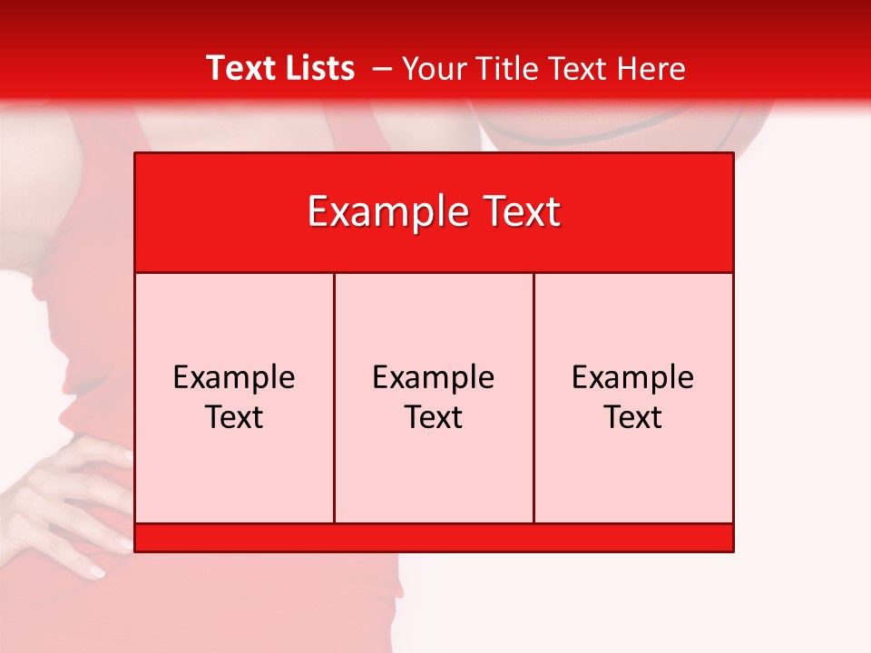 Cheerful Girl Female PowerPoint Template