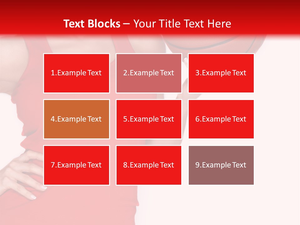 Cheerful Girl Female PowerPoint Template