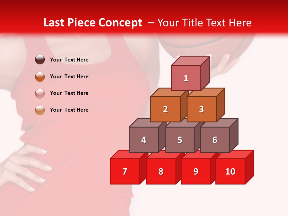 Cheerful Girl Female PowerPoint Template