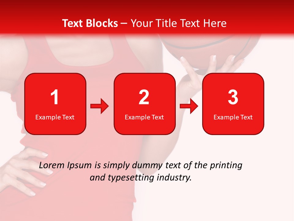 Cheerful Girl Female PowerPoint Template