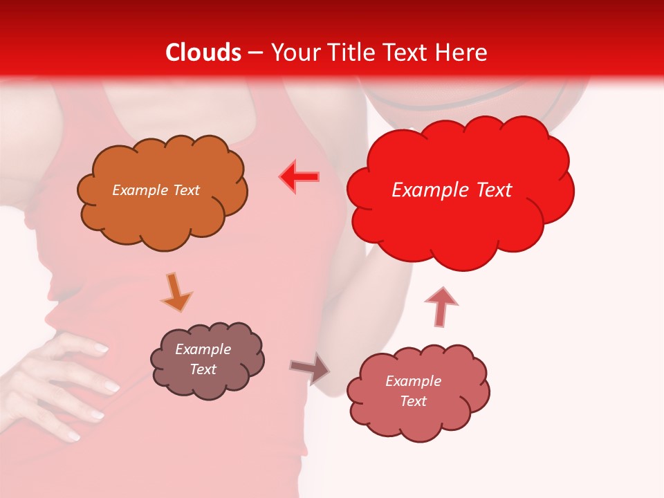 Cheerful Girl Female PowerPoint Template