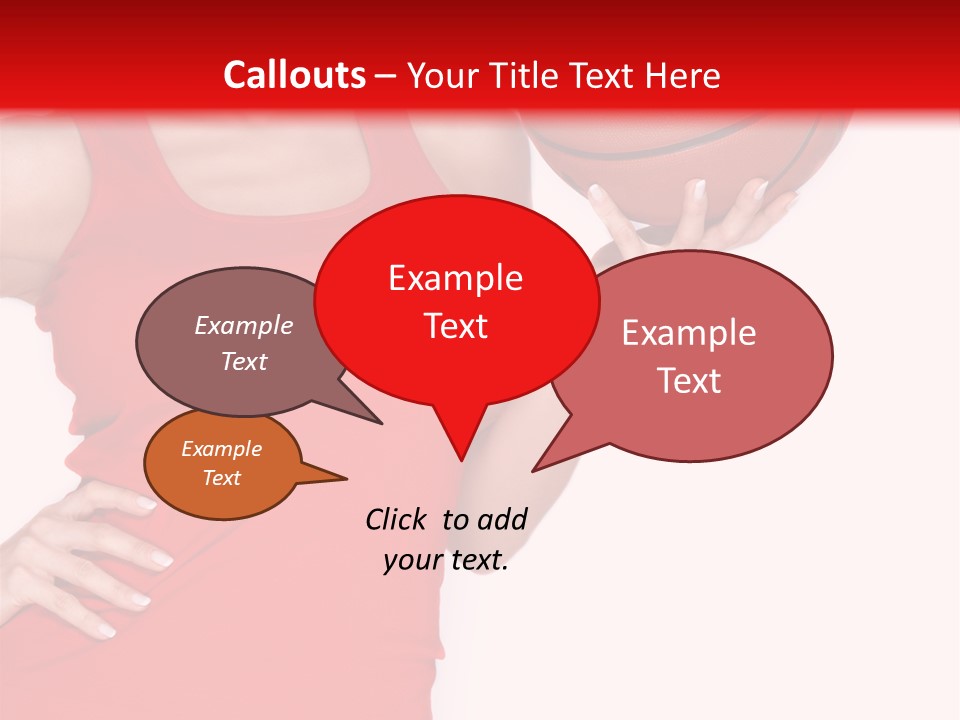 Cheerful Girl Female PowerPoint Template