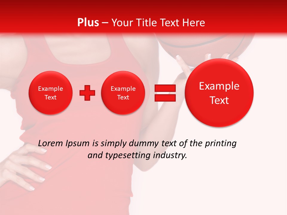 Cheerful Girl Female PowerPoint Template