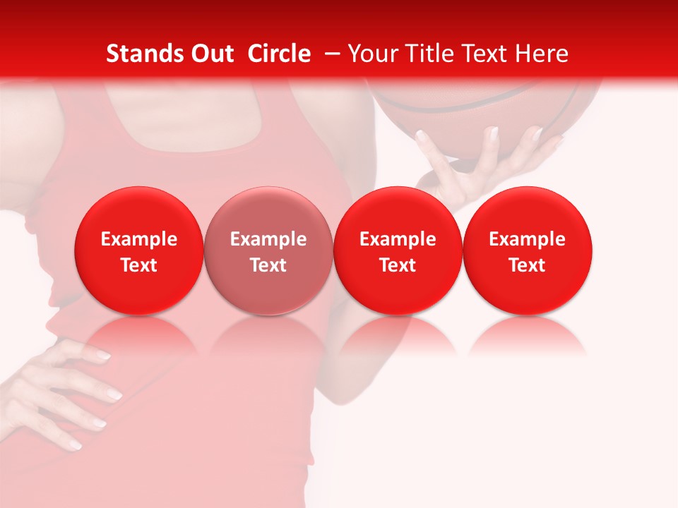 Cheerful Girl Female PowerPoint Template