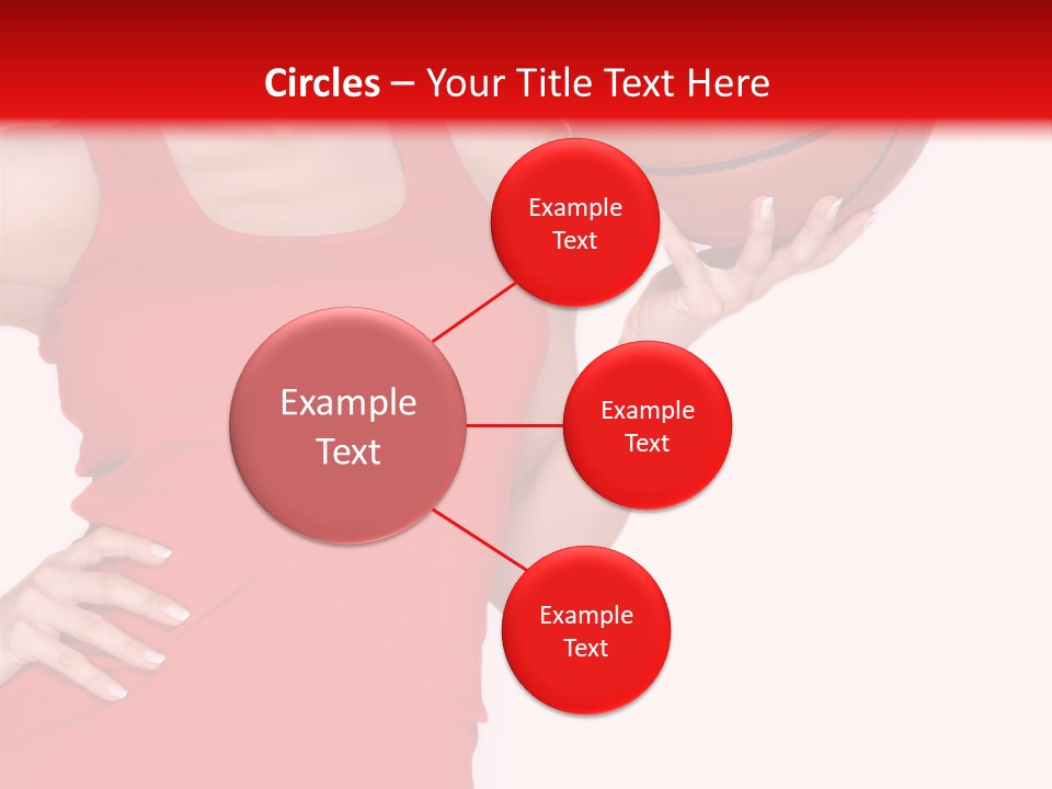 Cheerful Girl Female PowerPoint Template