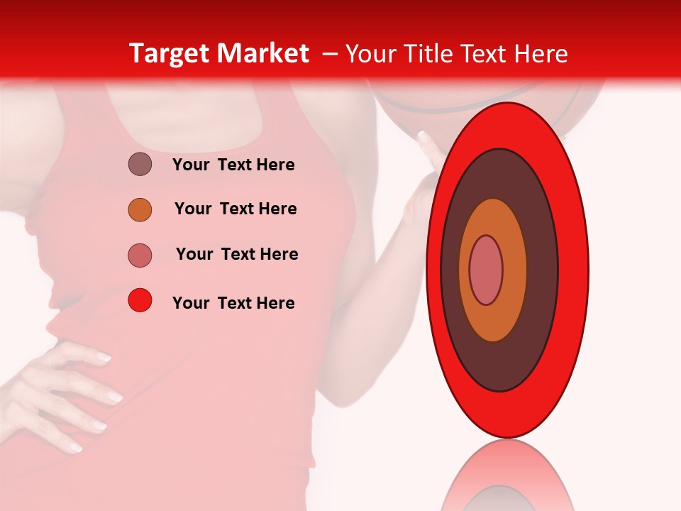 Cheerful Girl Female PowerPoint Template