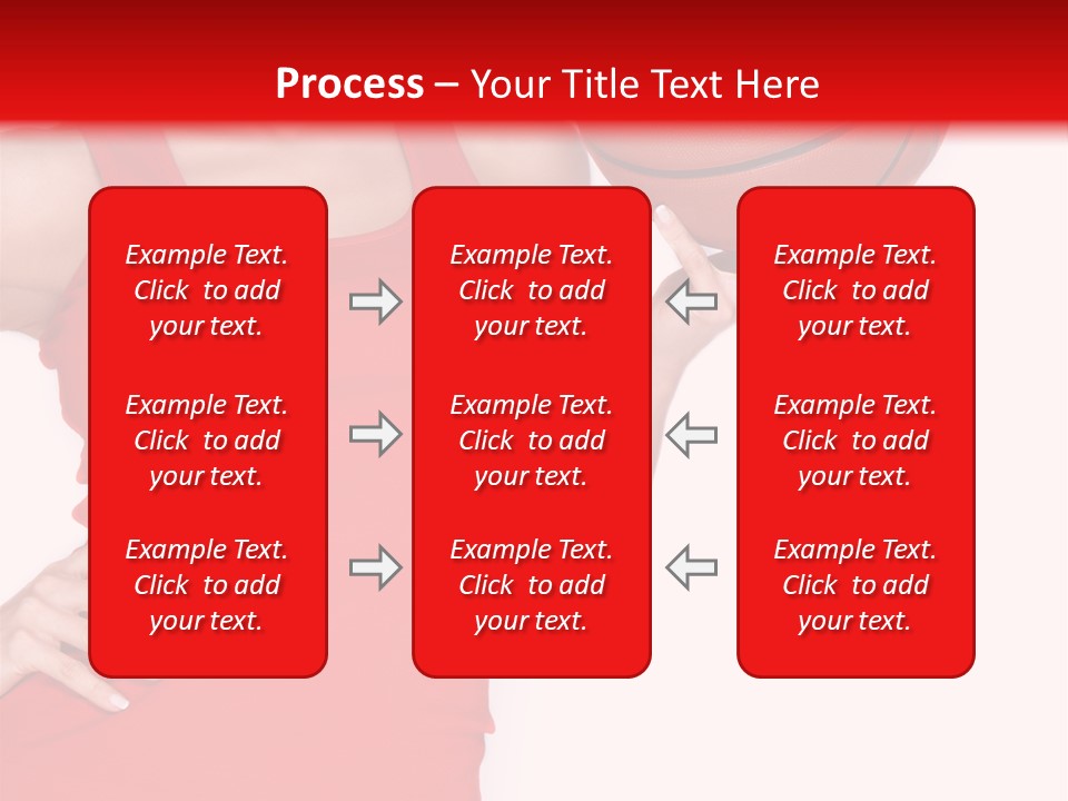 Cheerful Girl Female PowerPoint Template
