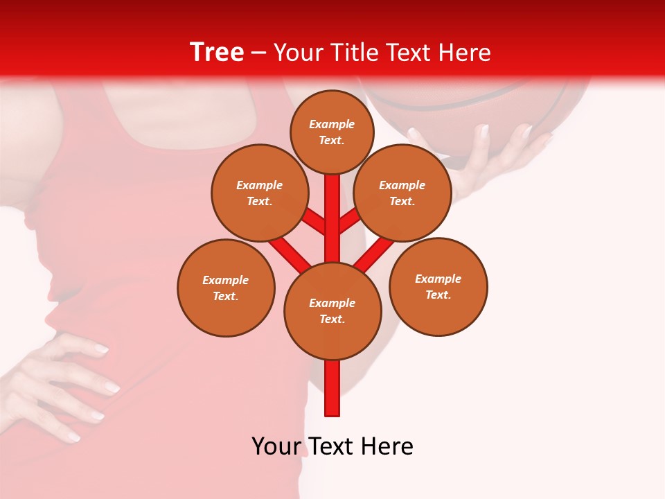 Cheerful Girl Female PowerPoint Template