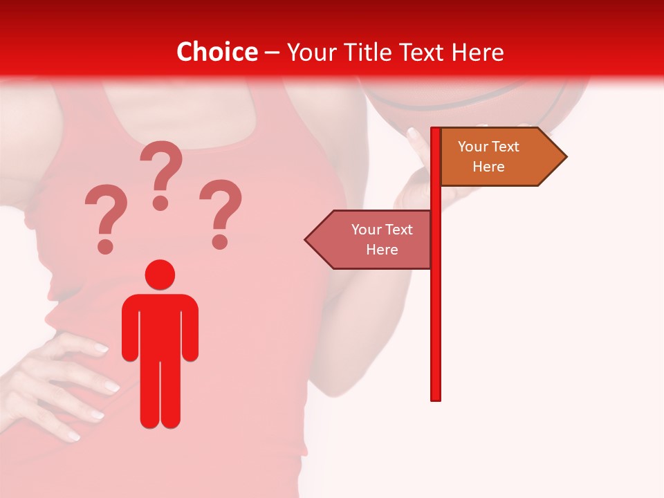 Cheerful Girl Female PowerPoint Template