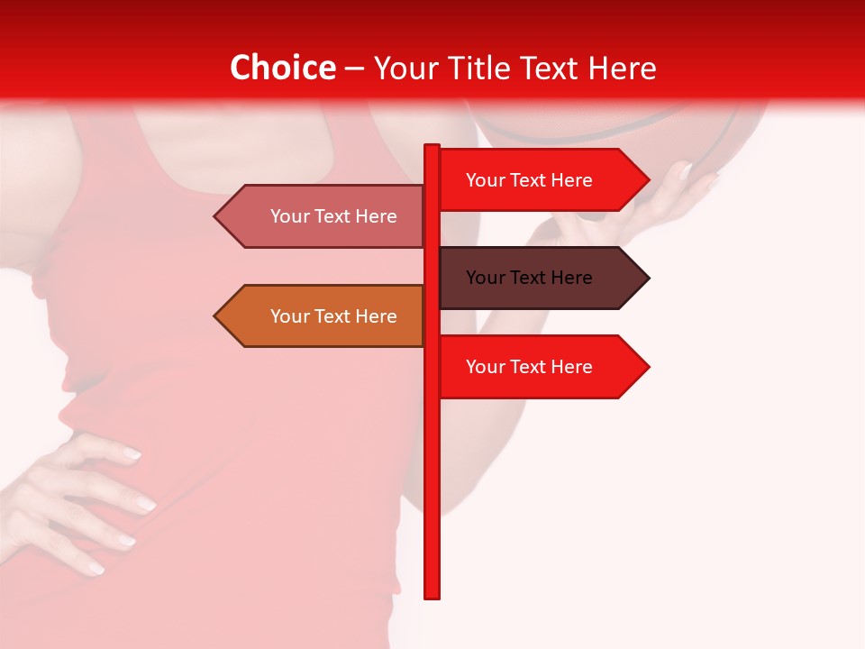 Cheerful Girl Female PowerPoint Template