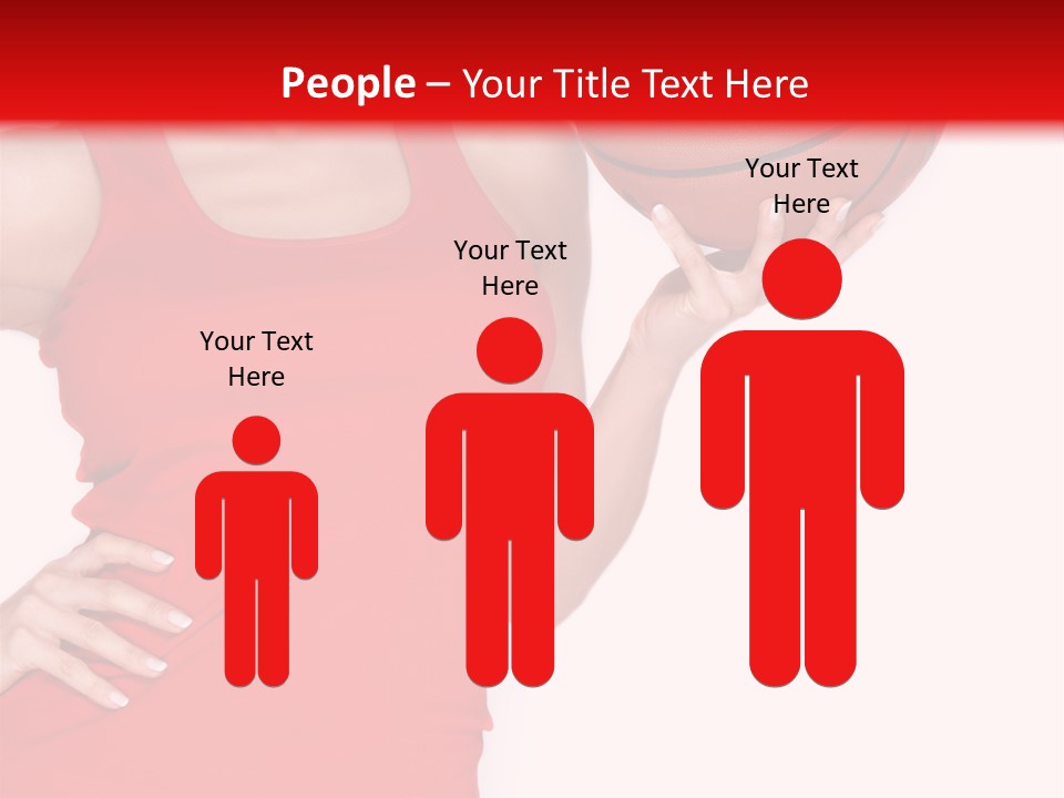 Cheerful Girl Female PowerPoint Template