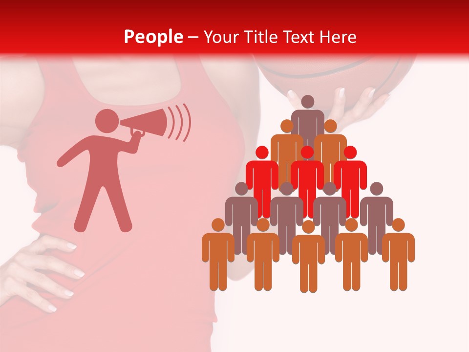 Cheerful Girl Female PowerPoint Template