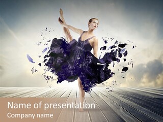 Concept Professional Drop PowerPoint Template