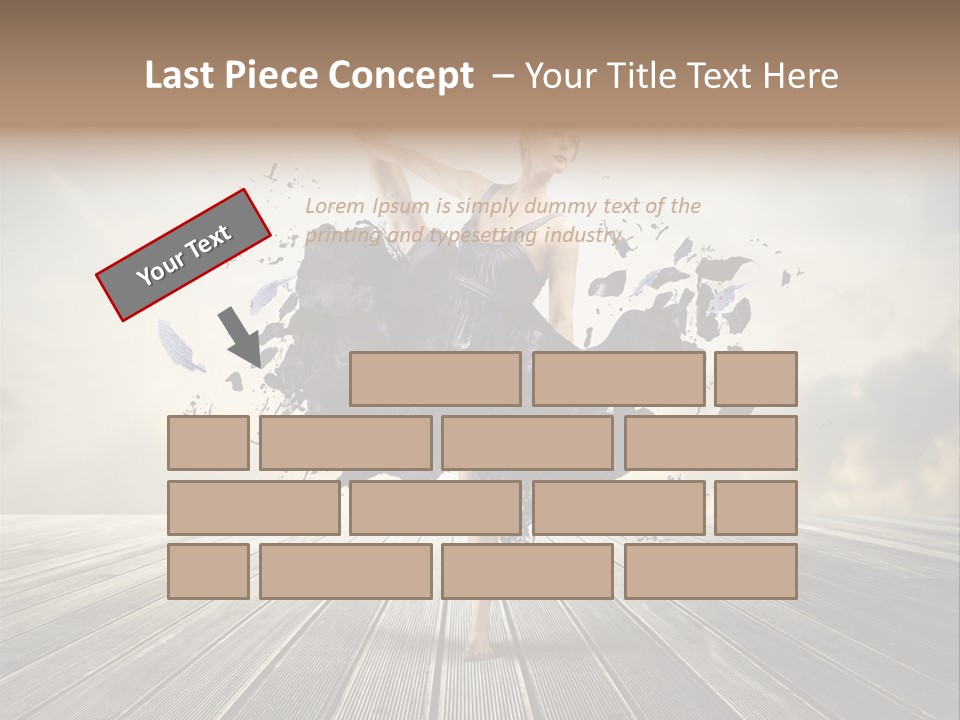 Concept Professional Drop PowerPoint Template