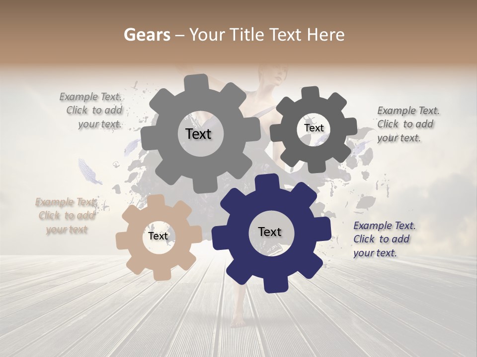 Concept Professional Drop PowerPoint Template