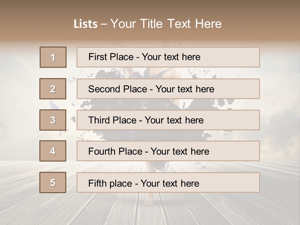 Concept Professional Drop PowerPoint Template