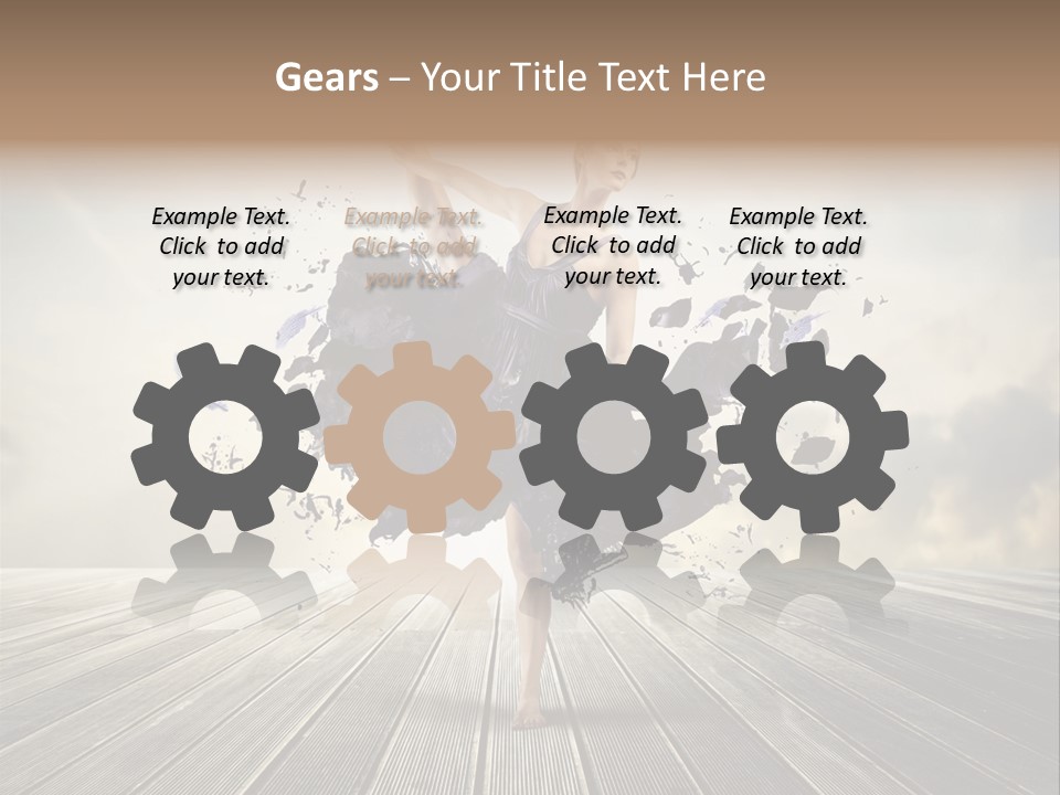 Concept Professional Drop PowerPoint Template