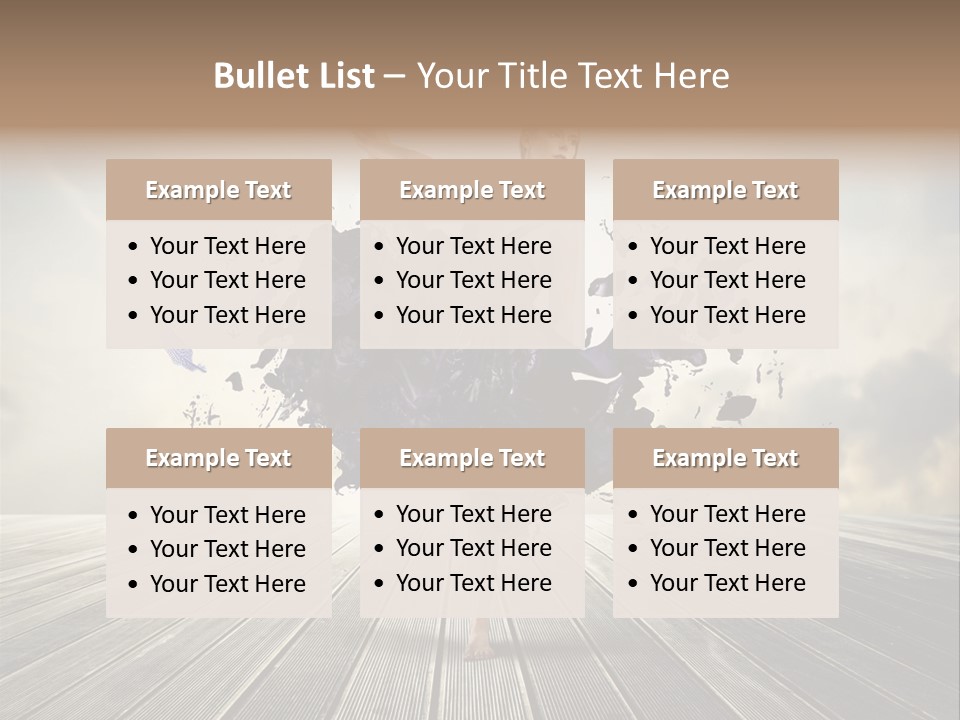 Concept Professional Drop PowerPoint Template