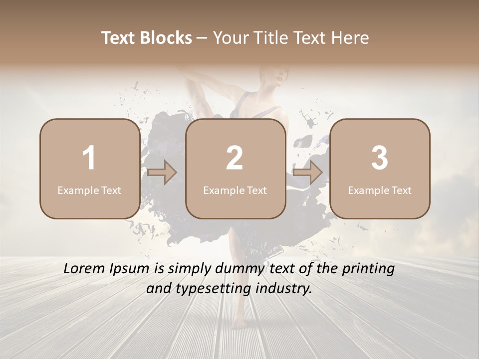 Concept Professional Drop PowerPoint Template