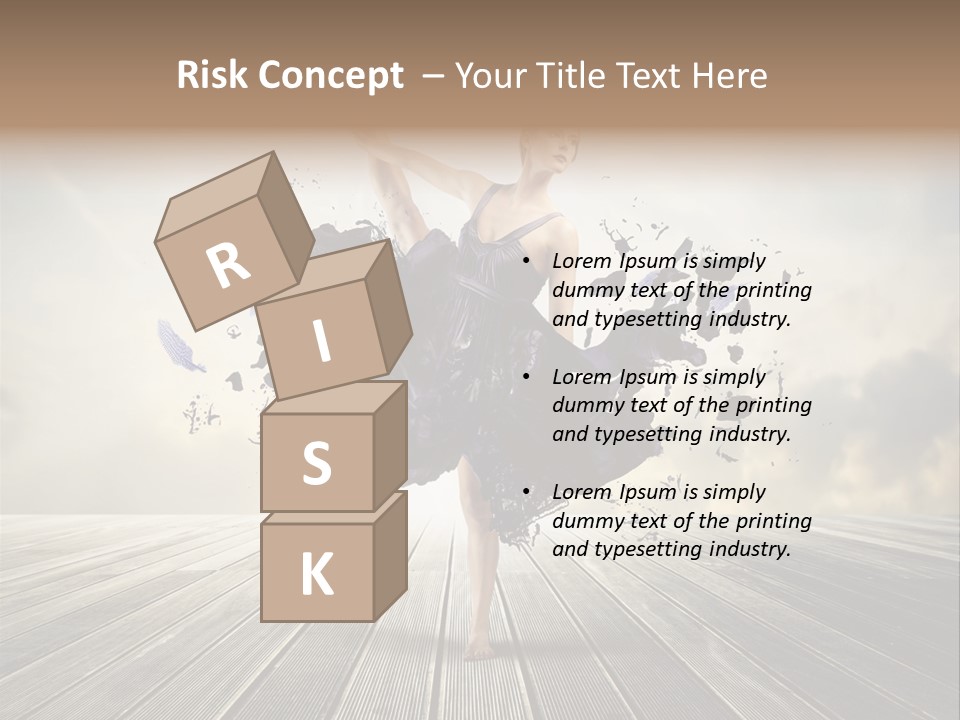 Concept Professional Drop PowerPoint Template