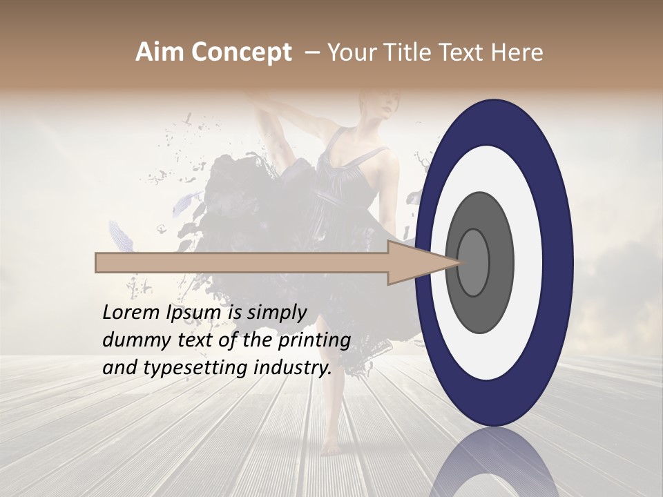 Concept Professional Drop PowerPoint Template