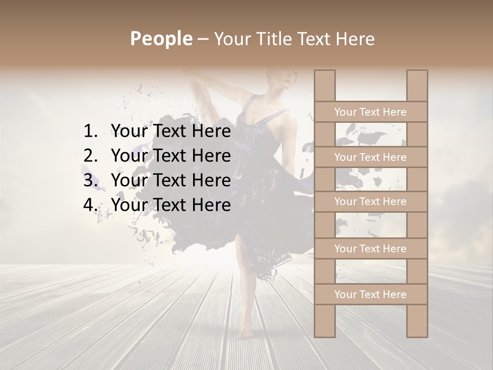 Concept Professional Drop PowerPoint Template