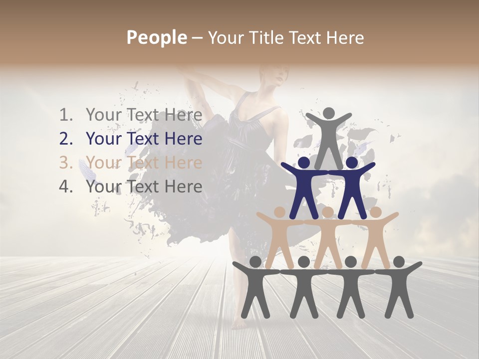 Concept Professional Drop PowerPoint Template